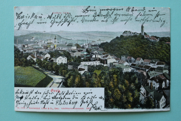 Ansichtskarte AK Greiz 1905 Straße Ortsansicht Architektur Thüringen
